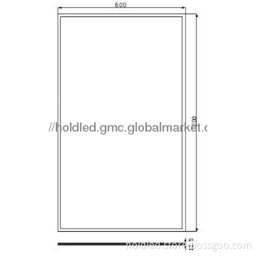 1200*600 80w LED Panel light